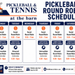 PickleBall Social Round Robin