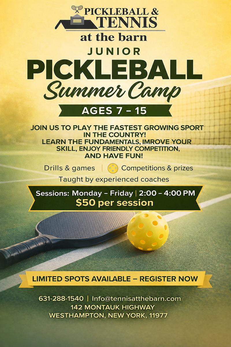 Junior Pickleball Summer Camp